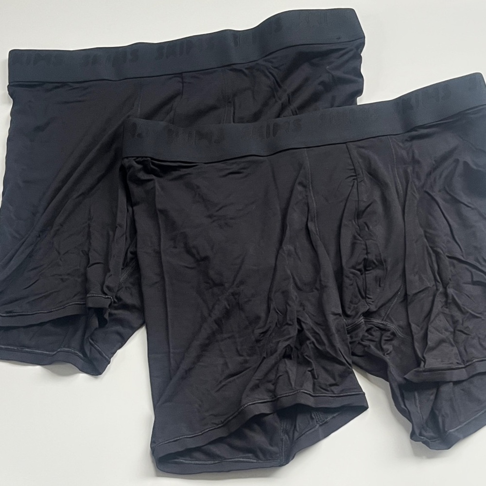 SKIMS Men's Black Boxer Briefs
